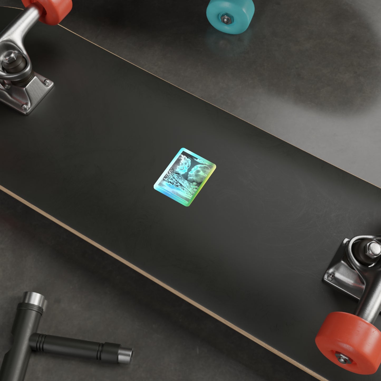 Thunderheads Holographic Die-cut Sticker