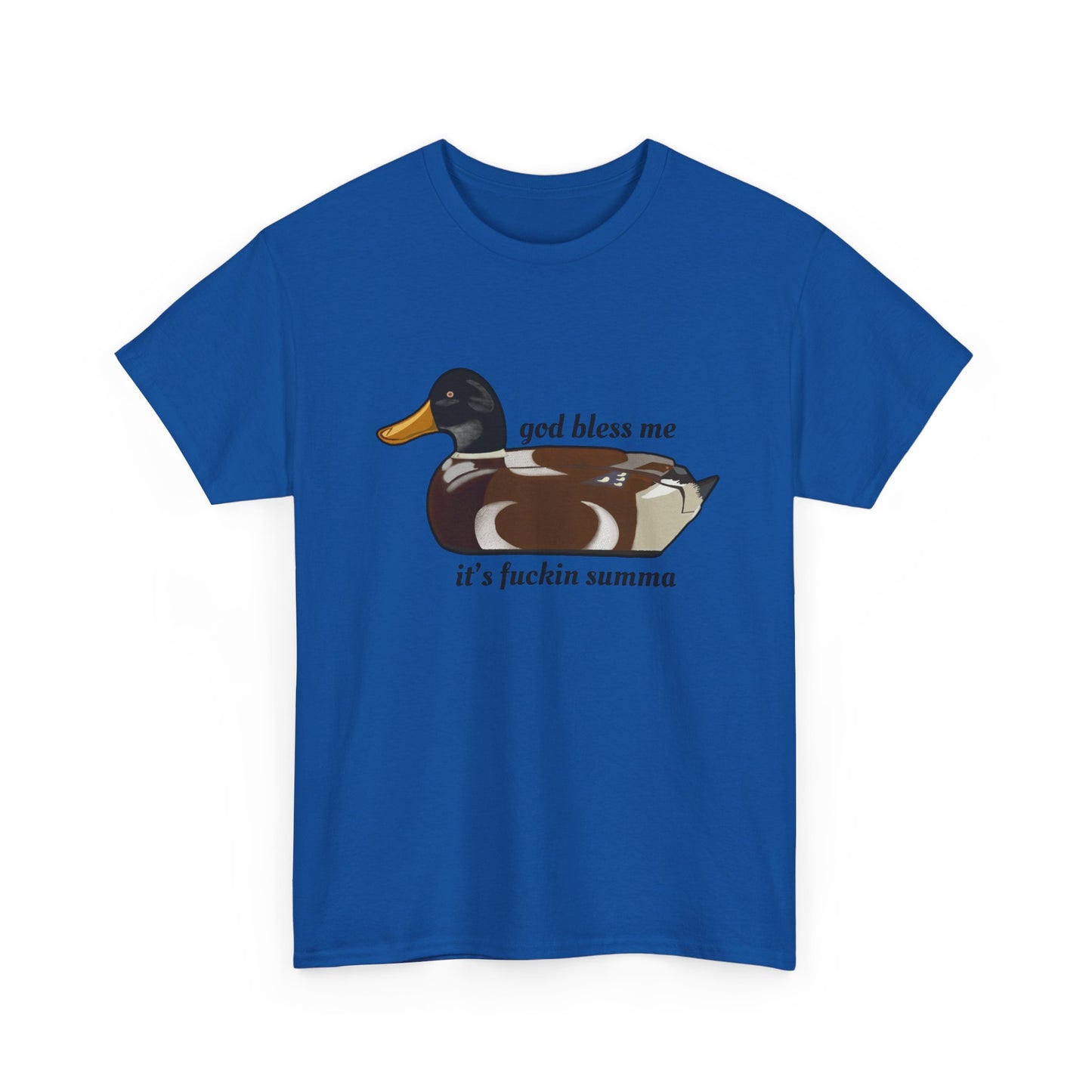 Jersey Shore Duck Phone Unisex Heavy Cotton Tee