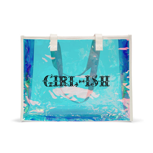 Girl-ish Beach Holographic Tote Bag