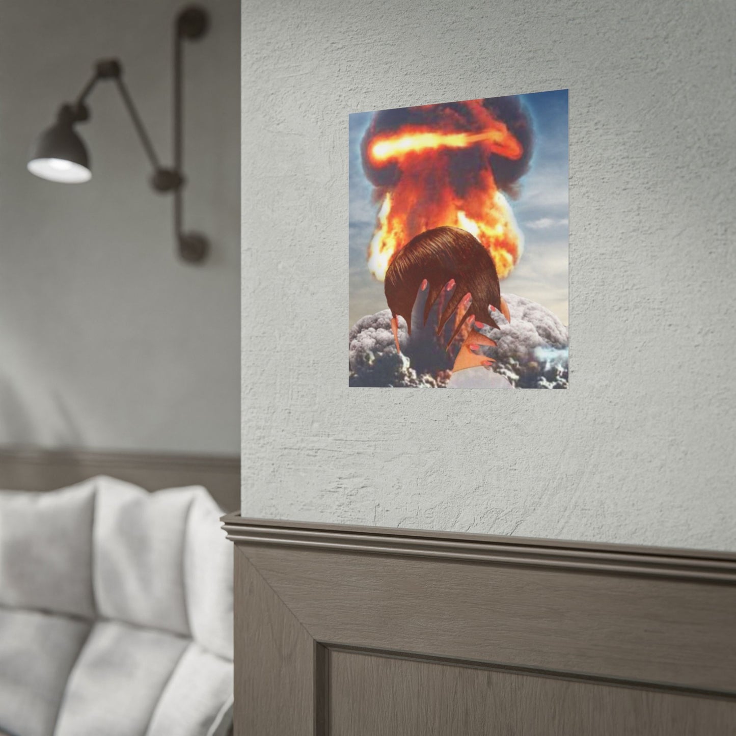 Disaster Magnet Rolled Poster