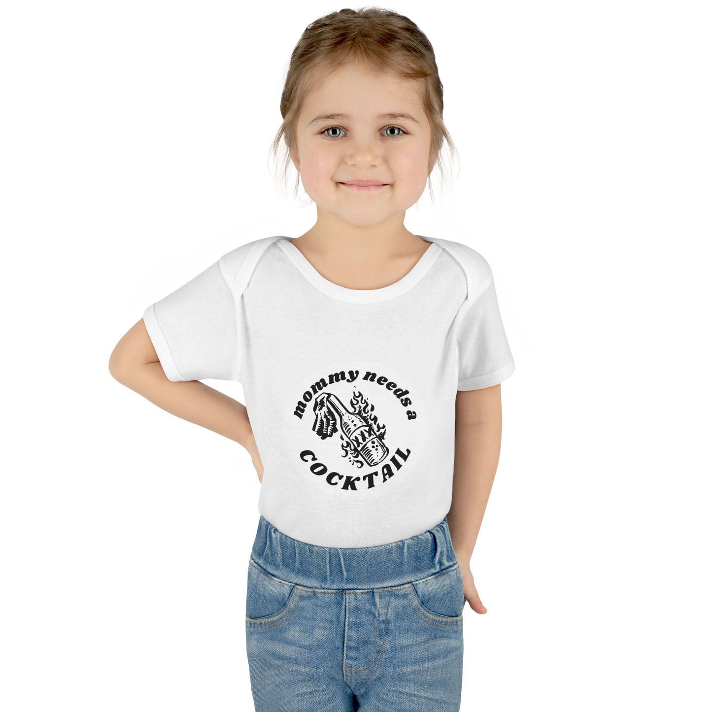 Mother’s Little Helper Infant Baby Rib Bodysuit