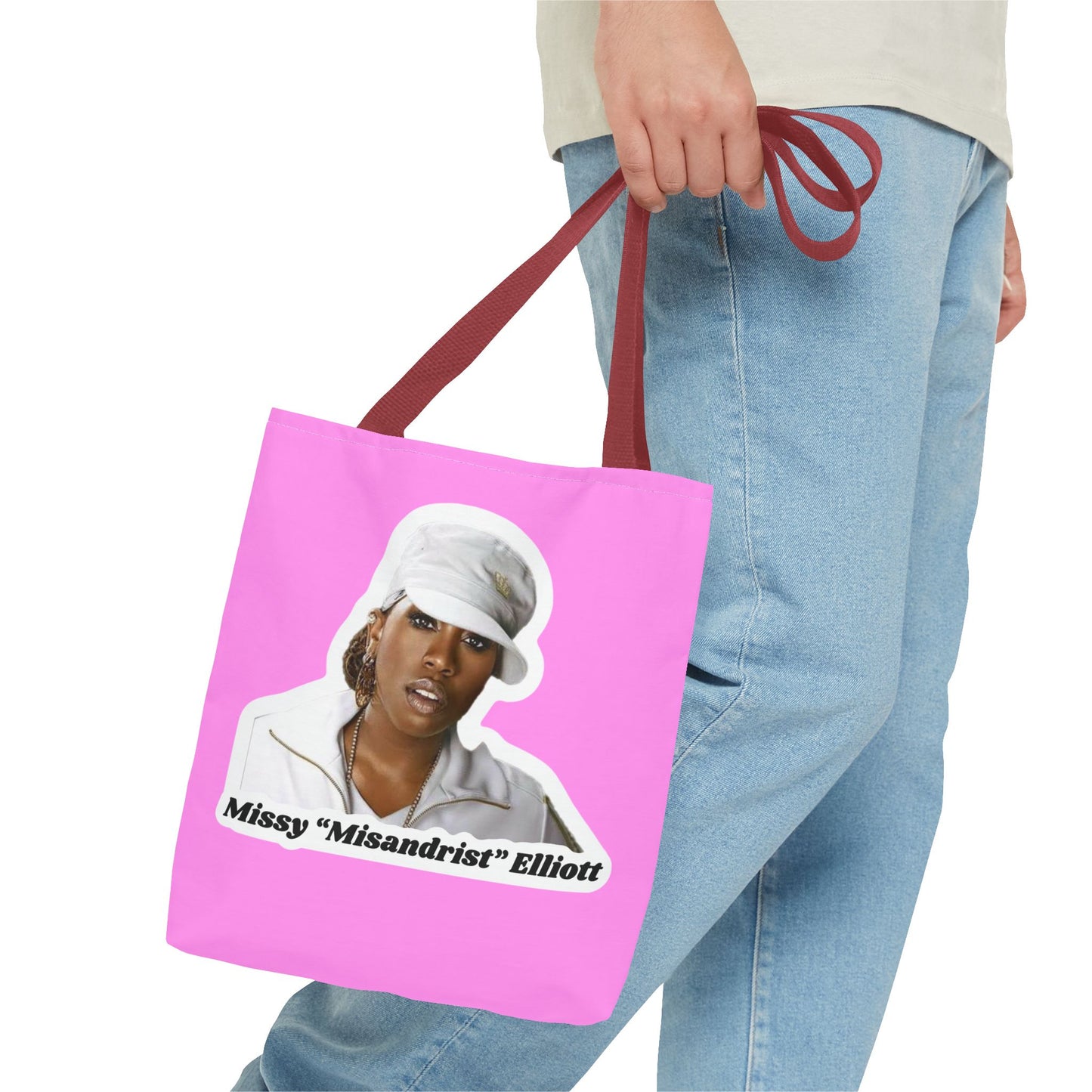 Misandry Tote Bag (Pink)