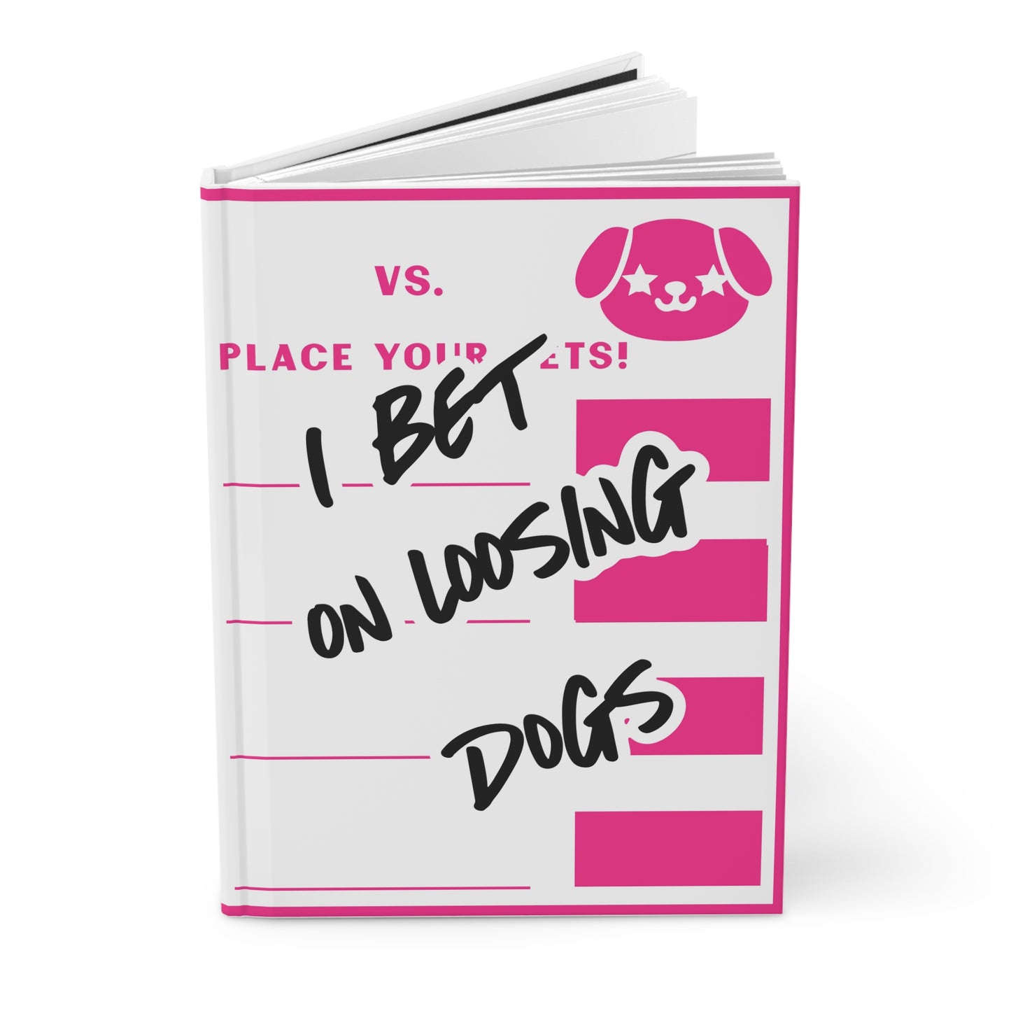 Loosing Dogs Hardcover Journal Matte
