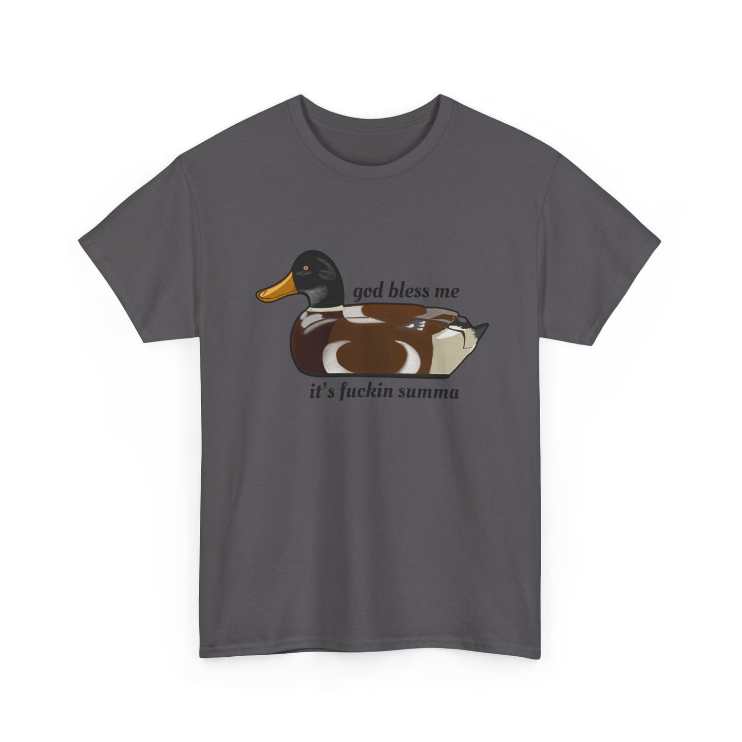 Jersey Shore Duck Phone Unisex Heavy Cotton Tee