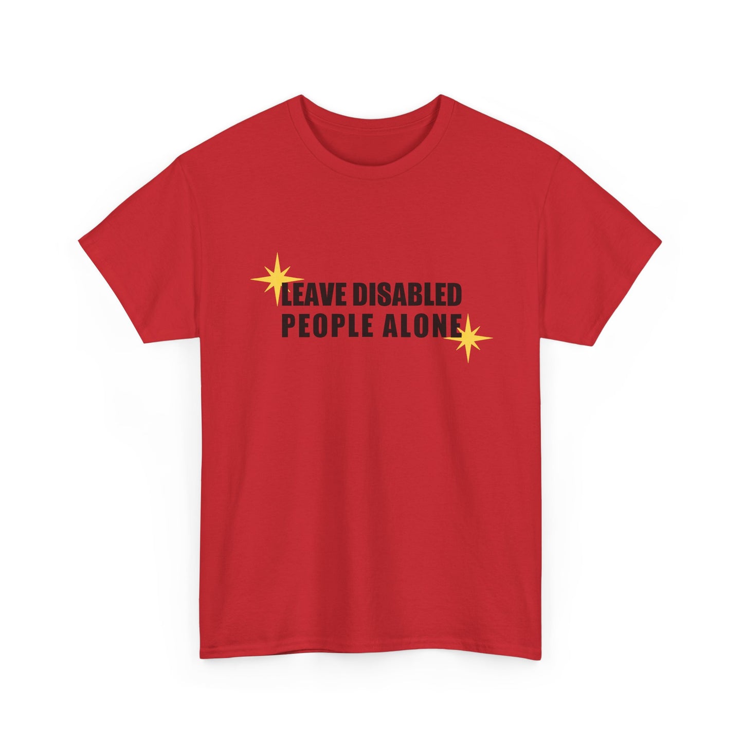 Anti-Ableism Unisex Heavy Cotton Tee