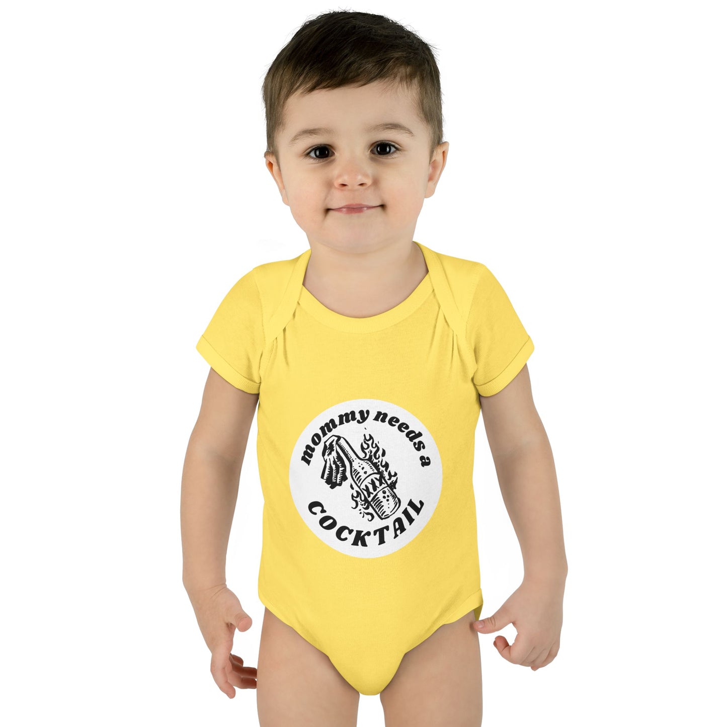 Mother’s Little Helper Infant Baby Rib Bodysuit