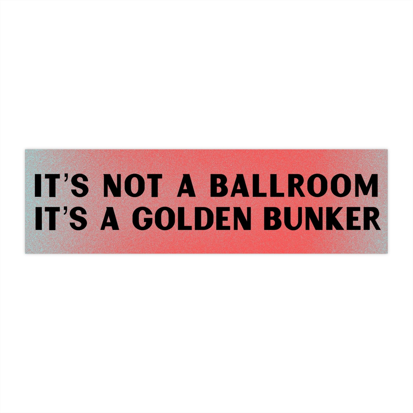 {REDACTED} Bumper Sticker