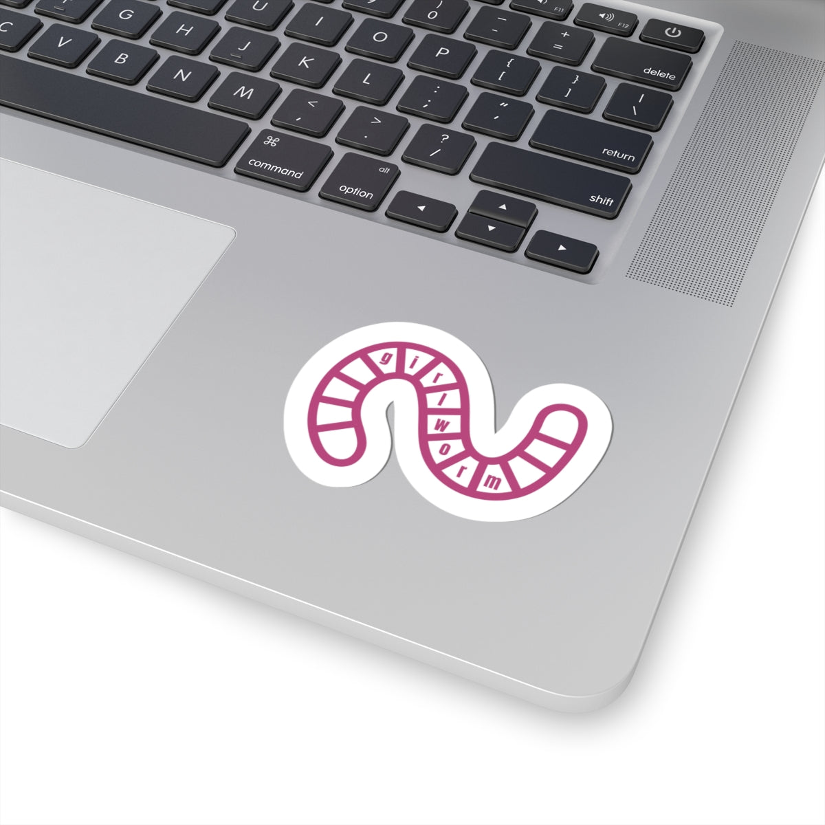 Girlworm Kiss-Cut Sticker