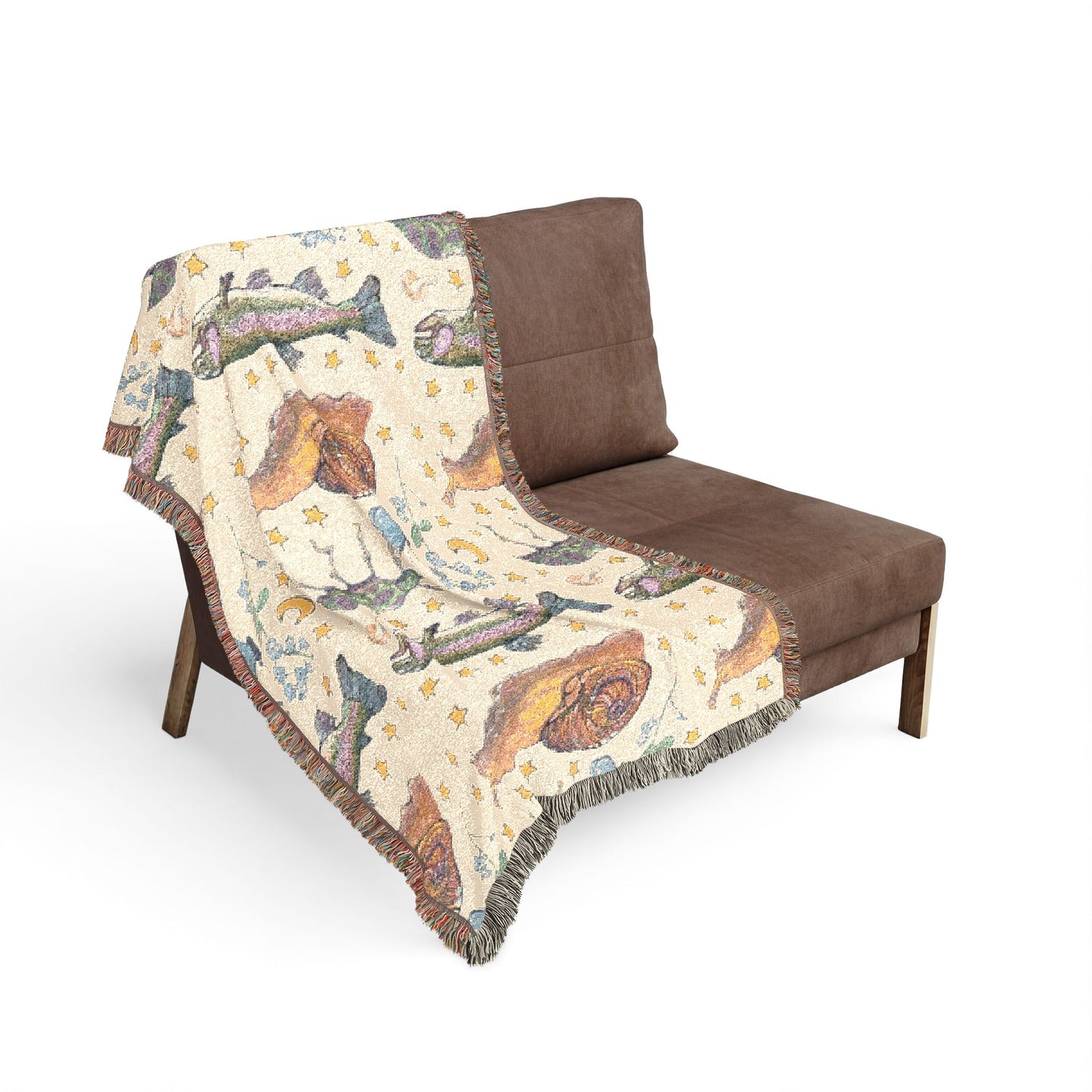 Outside Time Woven Blanket