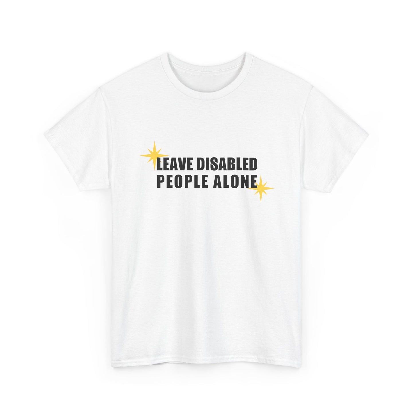 Anti-Ableism Unisex Heavy Cotton Tee
