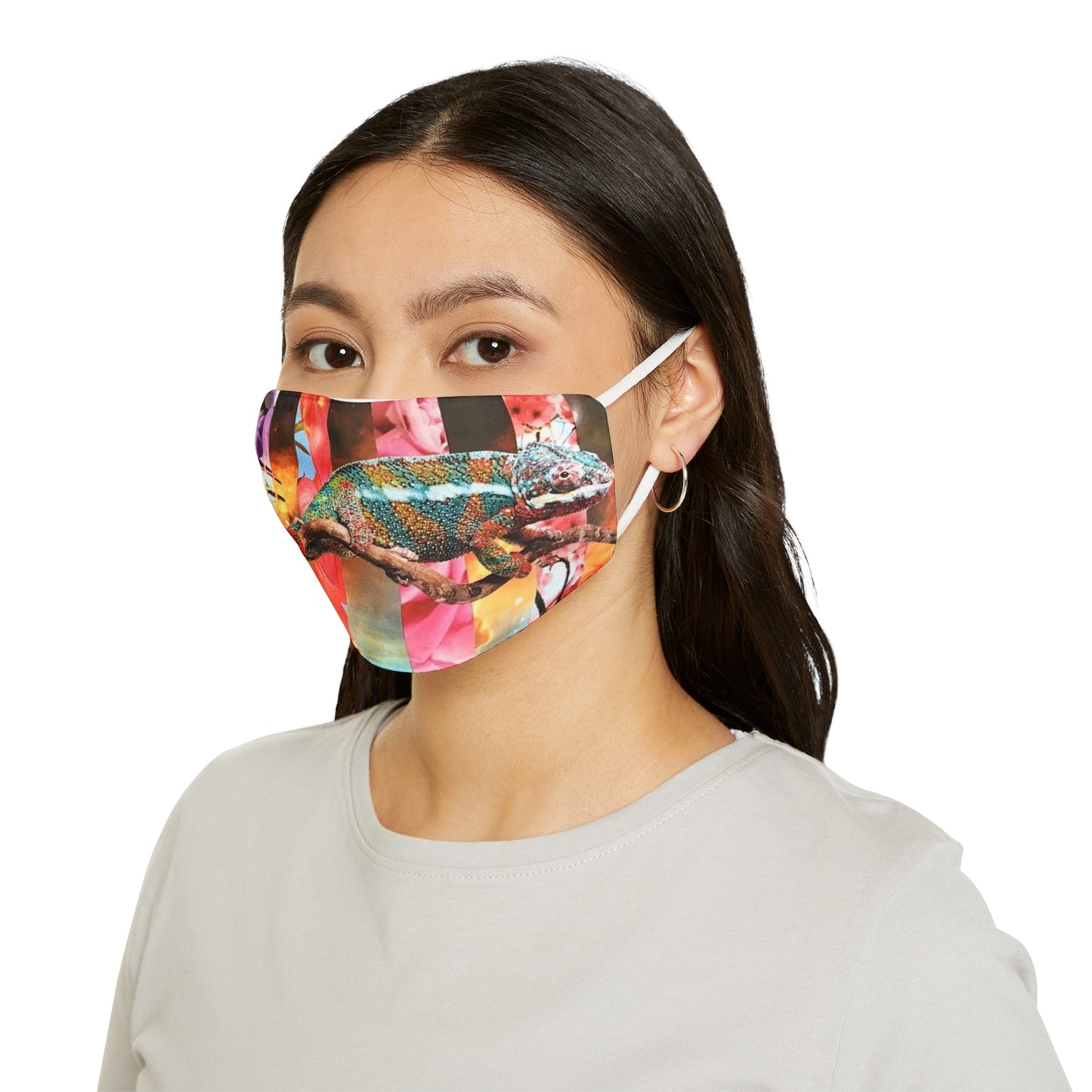 Fork It Over Snug-Fit Polyester Face Mask