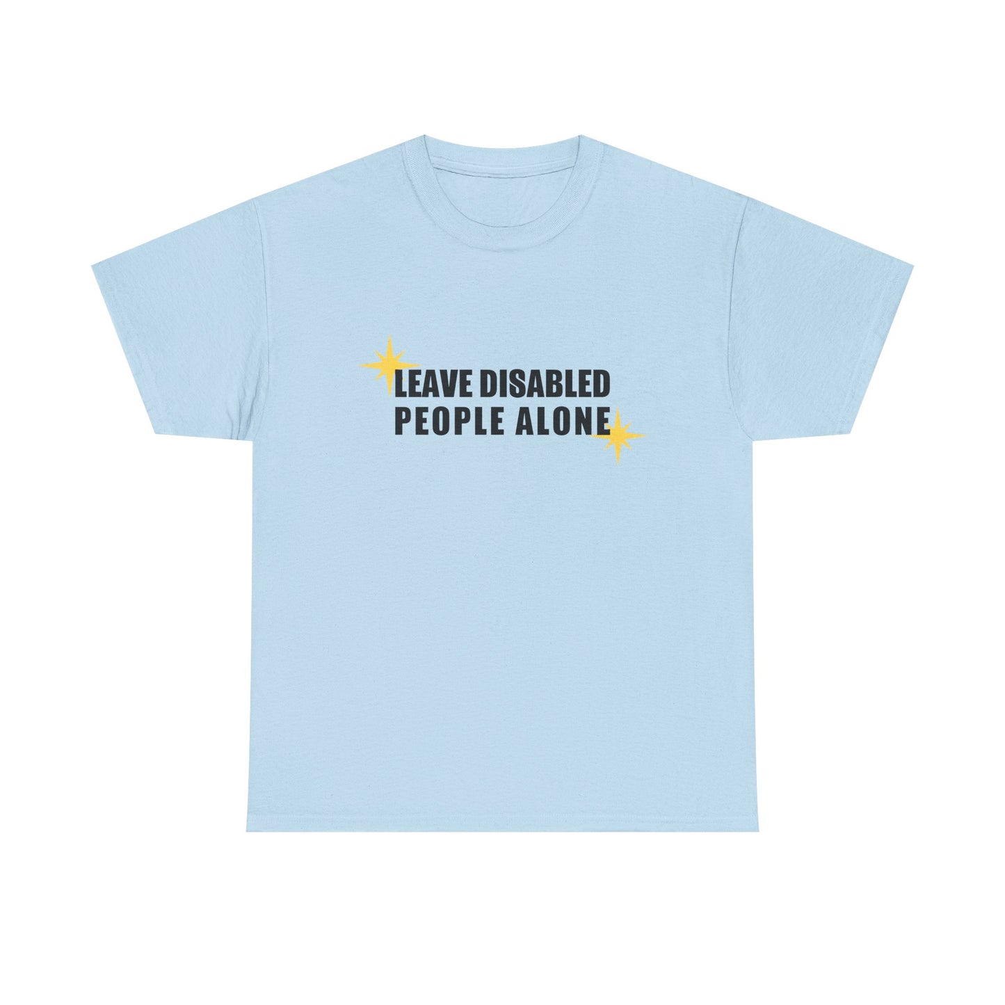 Anti-Ableism Unisex Heavy Cotton Tee