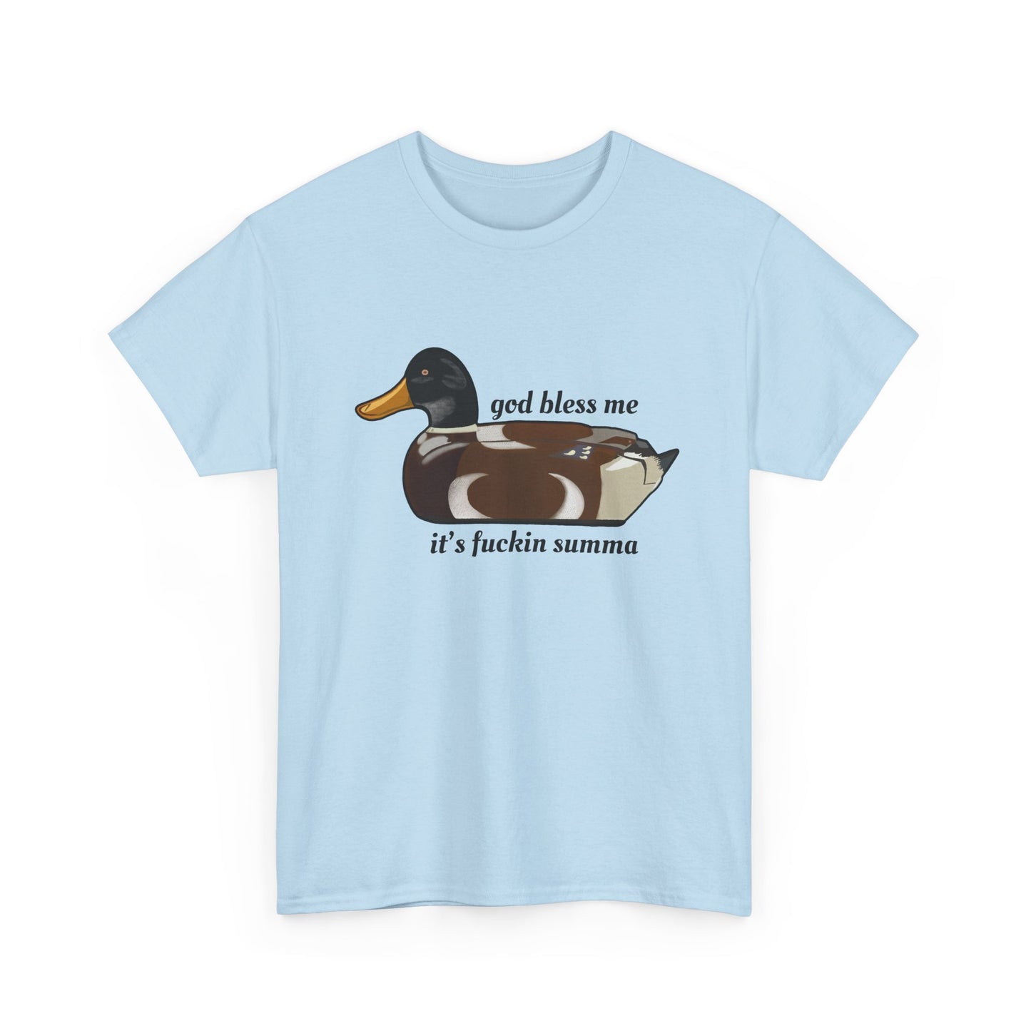 Jersey Shore Duck Phone Unisex Heavy Cotton Tee