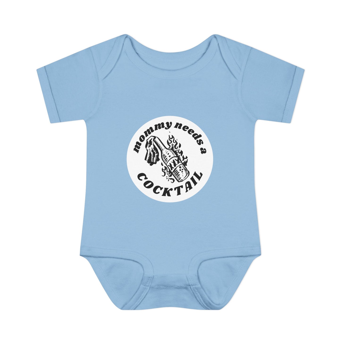 Mother’s Little Helper Infant Baby Rib Bodysuit