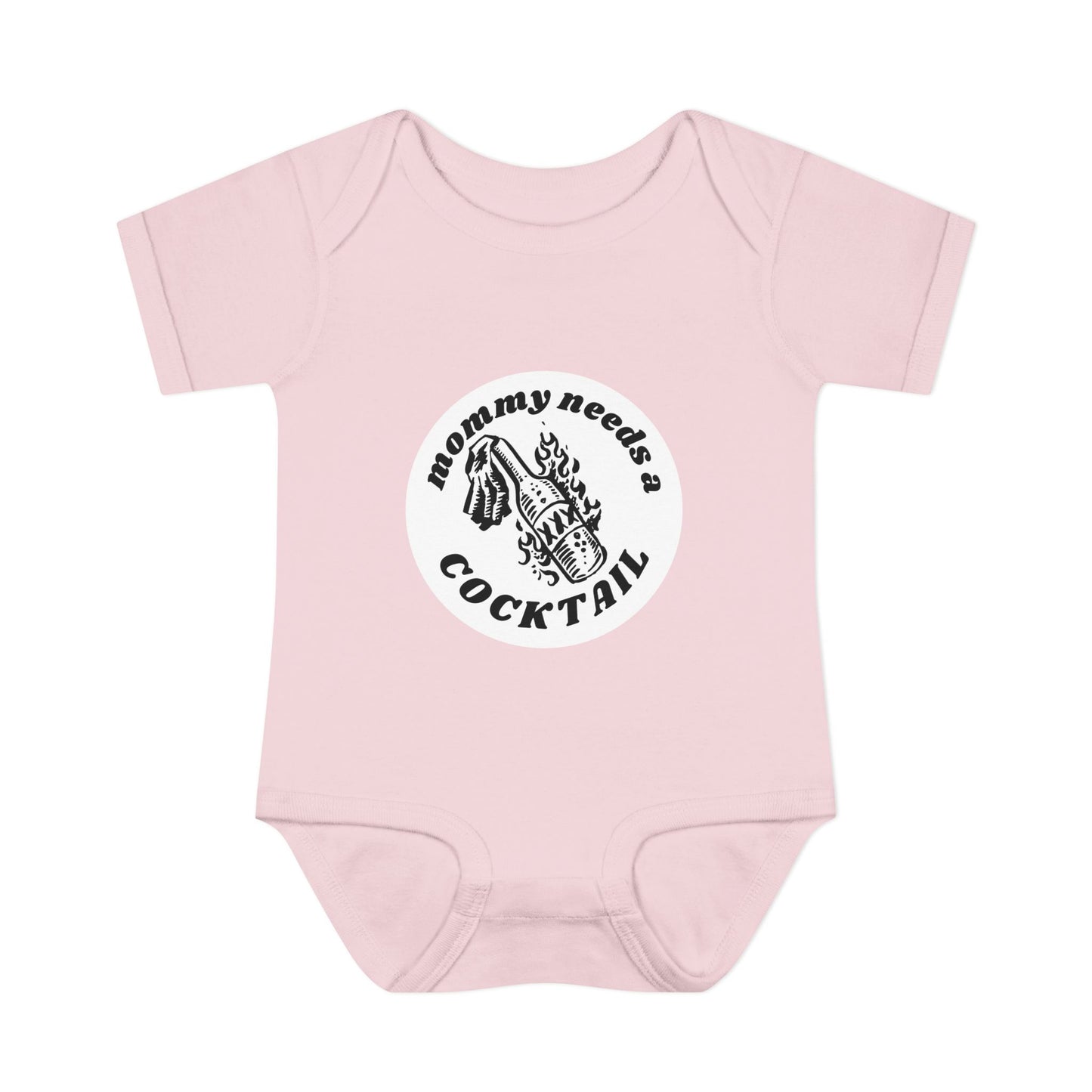 Mother’s Little Helper Infant Baby Rib Bodysuit